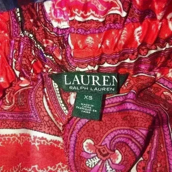 Lauren Ralph Lauren Ziakash Wide Leg Satin Drawstring Waist Pants NWOT S… - Picture 7 of 11